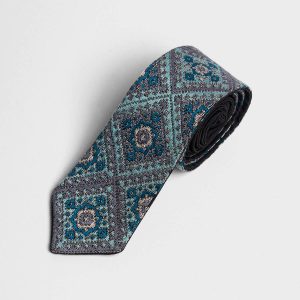 Granaz Handmade Balochi Embroidered Silk Men’s Tie