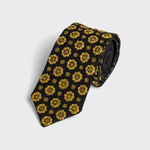 Gol Handmade Balochi Embroidered Silk Men’s Tie