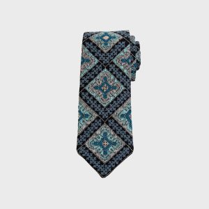 Mahour Handmade Balochi Embroidered Silk Men’s Tie