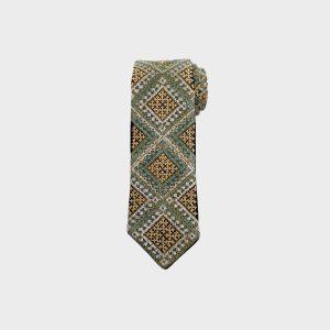 Dorhan Handmade Balochi Embroidered Silk Men’s Tie
