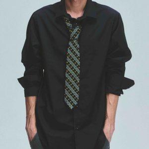 Yakout Handmade Balochi Embroidered Silk Men’s Tie